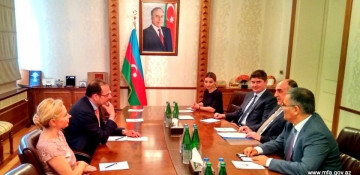 Elmar Mammadyarov receives EU representatives