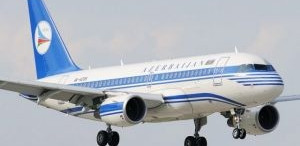 AZAL aircraft returns to Beijing Airport