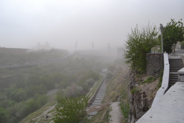 Another hurricane causes damage to Armenian capital