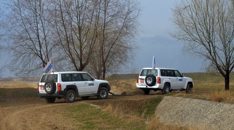 OSCE to monitor contact line of Azerbaijani, Armenian troops