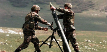 Armenian armed forces fired Alkhanli village, there are dead and wounded