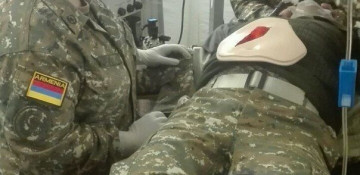 Armenians inform about condition of their wounded soldiers