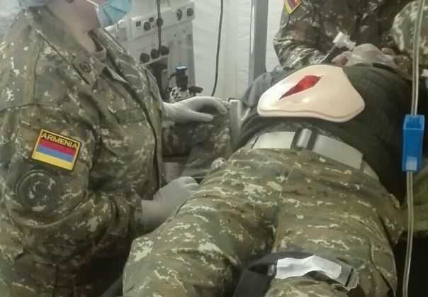 Armenians inform about condition of their wounded soldiers