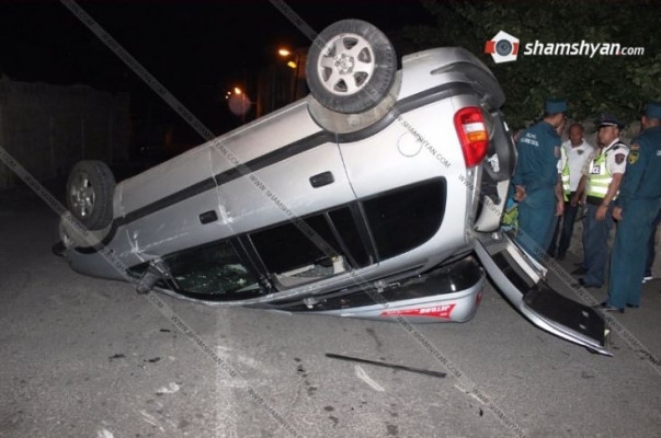 Major road accident in Yerevan, casualties reported 