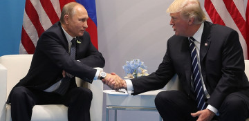 Trump on Putin: We get along 'very well'