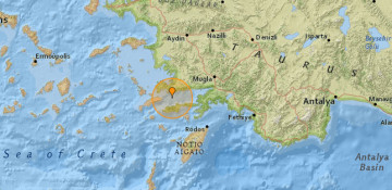 Magnitude 5.0 aftershock hits off coast of Turkey's Datça peninsula