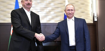 Meeting of Presidents of Russia and Azerbaijan held in Sochi