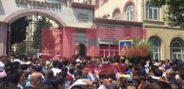 Fire at university in Baku extinguished, 4 people poisoned with smoke