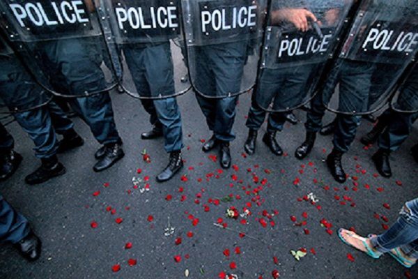 Protest action held in Yerevan 