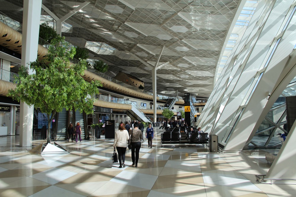 Heydar Aliyev International Airport served over 2 million passengers for Jan-Aug 2017