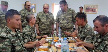 Zakir Hasanov visits frontline - PHOTOS