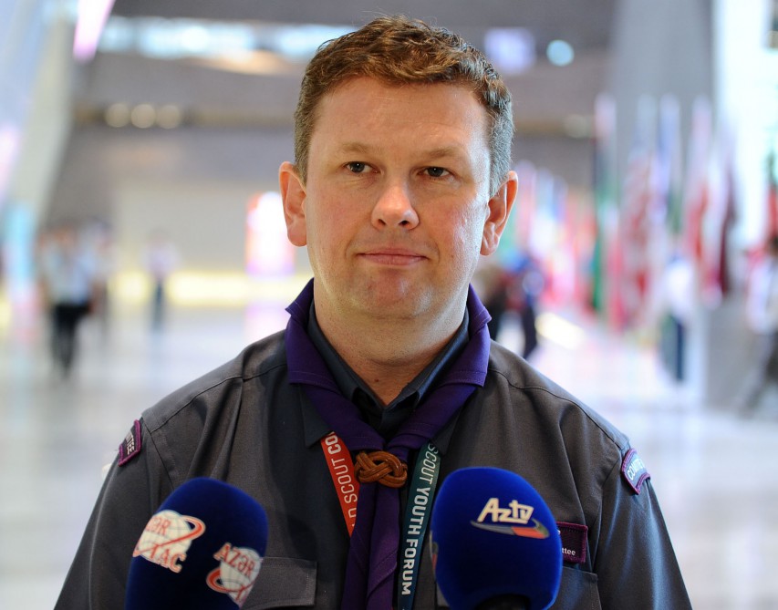 Craig Turpie: I am proud to be elected chairperson of World Scout Committee exactly in Baku