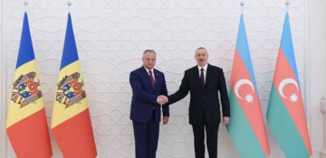 Azerbaijani president congratulates Moldovan counterpart