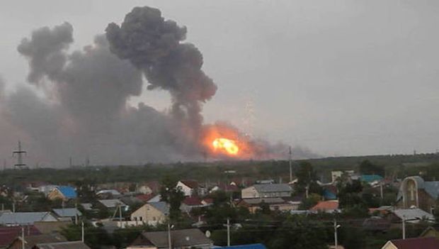 Fire breaks out at weapons storage in Azerbaijan