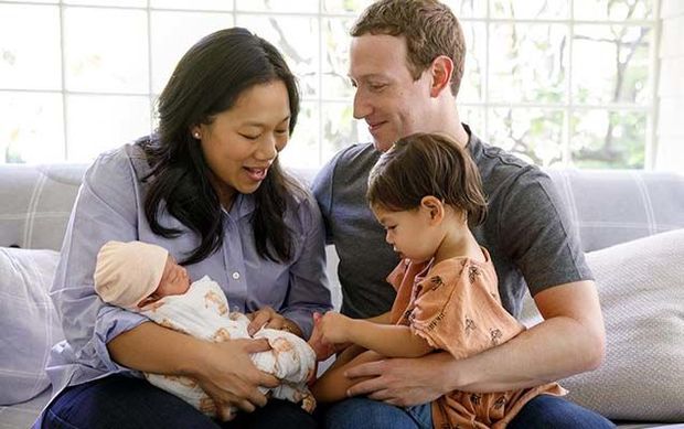 Facebook’s Mark Zuckerberg welcomes second baby with wife Priscilla 