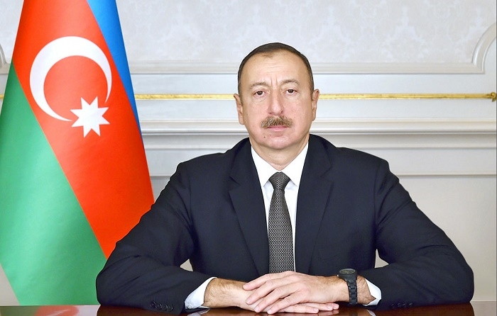 Ilham Aliyev congratulates King Mswati III of Swaziland