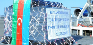 Azerbaijan sends 100 tons of humanitarian aid to Rohingya Muslims - UPDATED