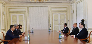President Ilham Aliyev receives PACE co-rapporteurs - UPDATED