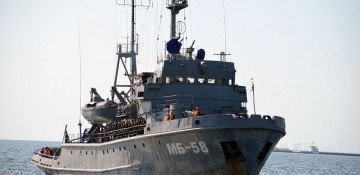 Warships of the Caspian Flotilla arrive in Baku 