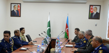 Pakistan Air Force delegation visiting Azerbaijan - PHOTOS