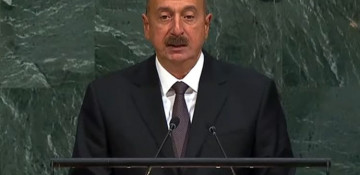 Ilham Aliyev at UN calls Armenia 