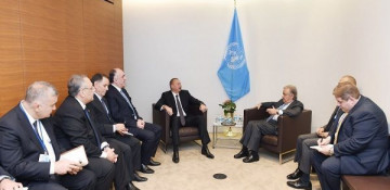 Ilham Aliyev met with UN Secretary-General Antonio Guterres in New York - PHOTOS