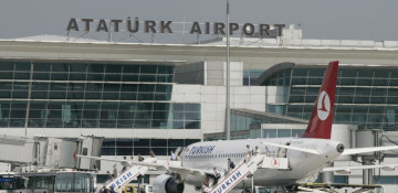 Istanbul's Ataturk airport closed after jet crashes