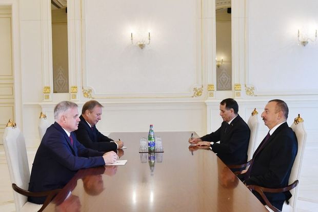 Ilham Aliyev receives State Secretary of Belarus Security Council