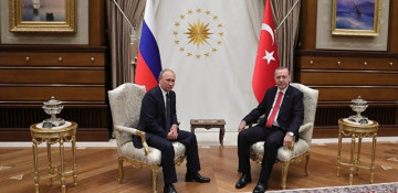 The meeting between Erdogan and Putin lasted more than one and a half hours