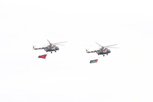 Azerbaijani, Turkish air forces complete joint drills