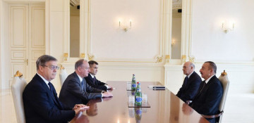 Ilham Aliyev receives secretary of Russian Security Council