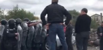 Georgian police clashes with Armenians in Javakheti - VIDEO