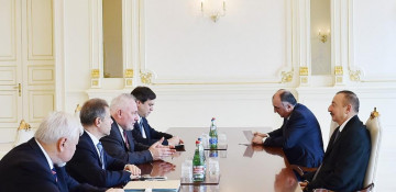 President Aliyev receives OSCE Minsk Group co-chairs