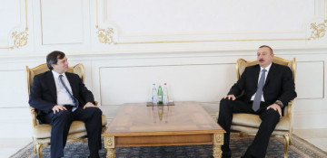 Azerbaijani president receives new US co-chair of OSCE MG