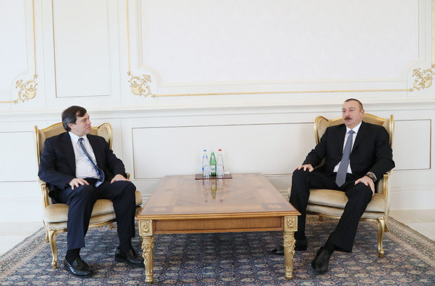 Azerbaijani president receives new US co-chair of OSCE MG