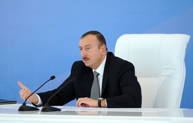 Ilham Aliyev speaks at CIS summit