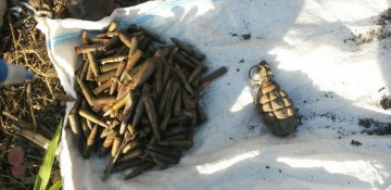 Unexploded ammunition found in Baku
