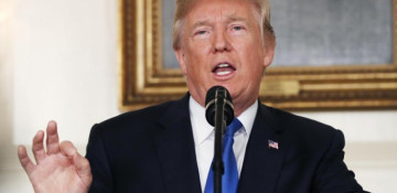 Trump strikes blow against Iran nuclear deal in major U.S. policy shift