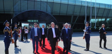 Bulgarian president ends visit to Azerbaijan