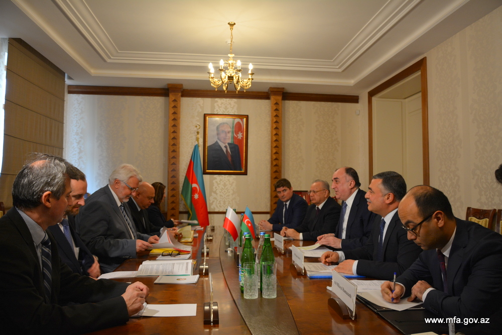 Azerbaijan's Foreign Minister meets his Polish counterpart - UPDATED
