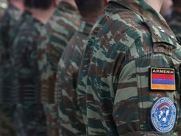 Armenian students protest possible amendments to law on military duty