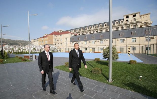 President Ilham Aliyev views newly-built sports and recreation park in Baku - PHOTOS