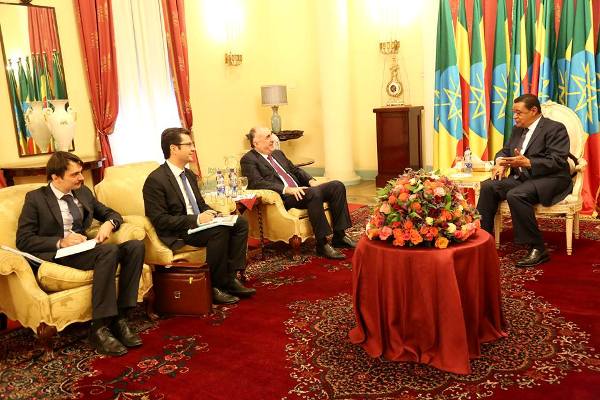 Azerbaijan's Foreign Minister meets Ethiopian president