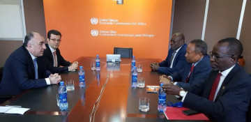 Azerbaijani FM meets UN official for Africa 