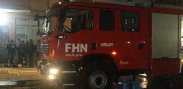 Fire breaks out in apartment building in Baku