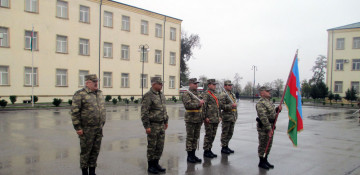 Battle Flag presented to military unit of the Air Force