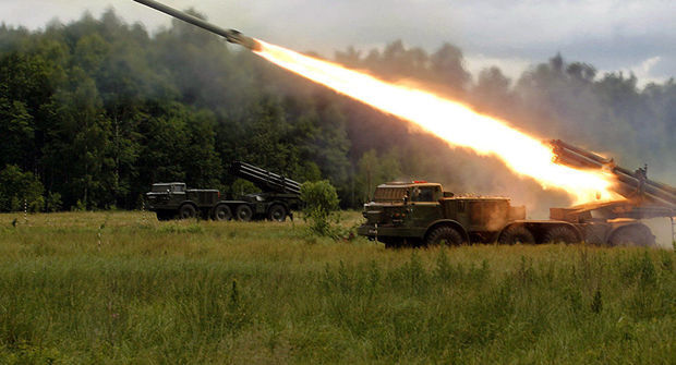 Armenian artillery fired upon its own military units