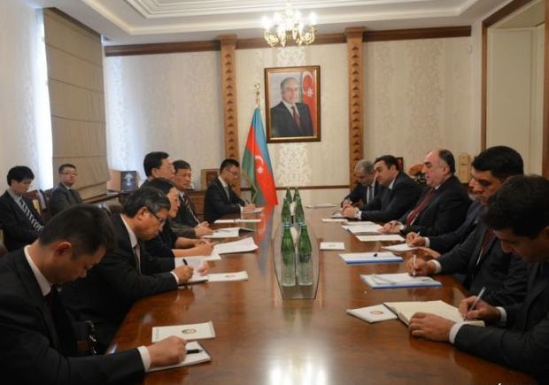 Azerbaijani Foreign Minister receives a delegation of China's Communist Party