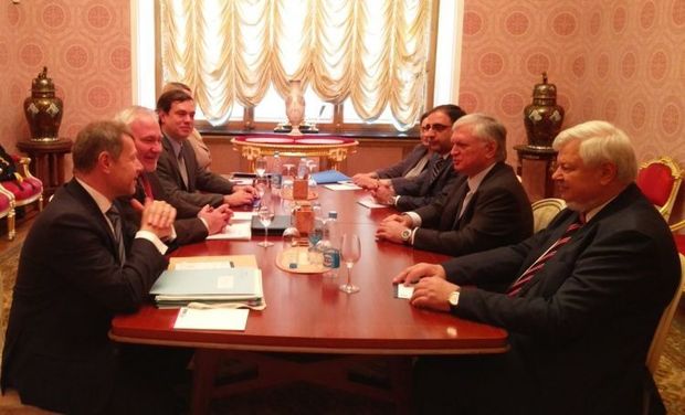 Armenian FM meets with OSCE MG co-chairs in Moscow