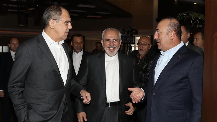Turkey hosts Russian, Iranian FMs ahead of Sochi talks